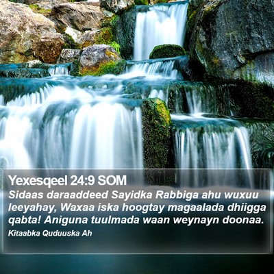 Yexesqeel 24:9 SOM Bible Verse Image