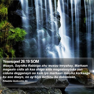 Yexesqeel 26:19 SOM Bible Verse Image