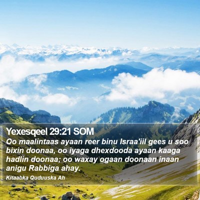 Yexesqeel 29:21 SOM Bible Verse Image