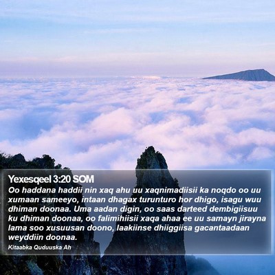 Yexesqeel 3:20 SOM Bible Verse Image