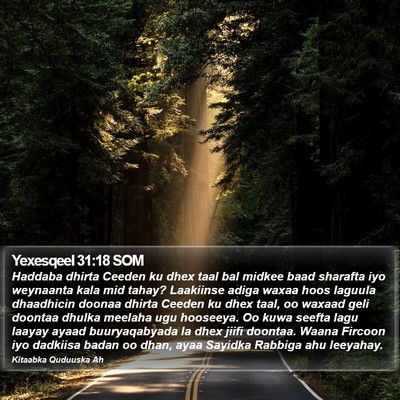 Yexesqeel 31:18 SOM Bible Verse Image