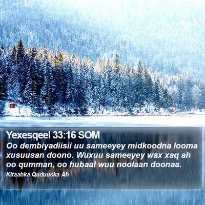 Yexesqeel 33:16 SOM Bible Verse Image