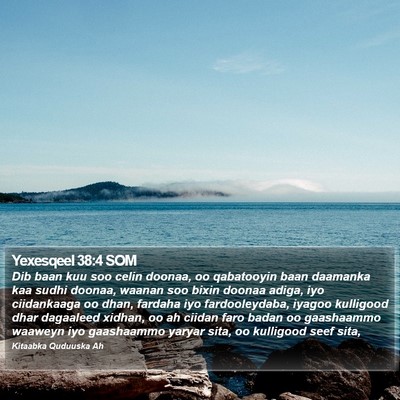 Yexesqeel 38:4 SOM Bible Verse Image