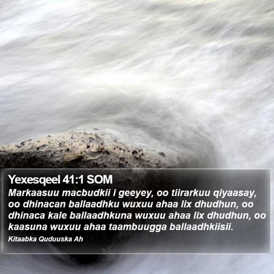 Yexesqeel 41:1 SOM Bible Verse Image