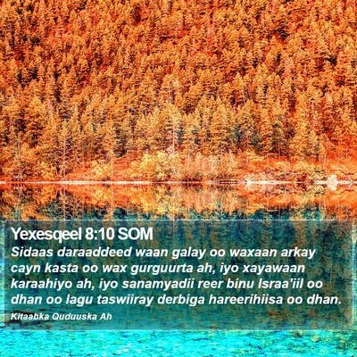 Yexesqeel 8:10 SOM Bible Verse Image