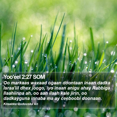 Yoo'eel 2:27 SOM Bible Verse Image