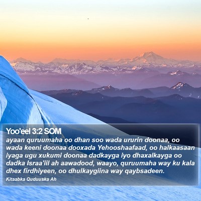 Yoo'eel 3:2 SOM Bible Verse Image