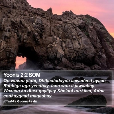 Yoonis 2:2 SOM Bible Verse Image