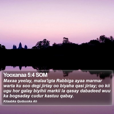 Yooxanaa 5:4 SOM Bible Verse Image