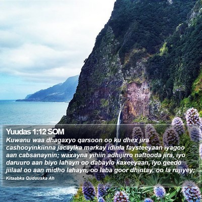 Yuudas 1:12 SOM Bible Verse Image