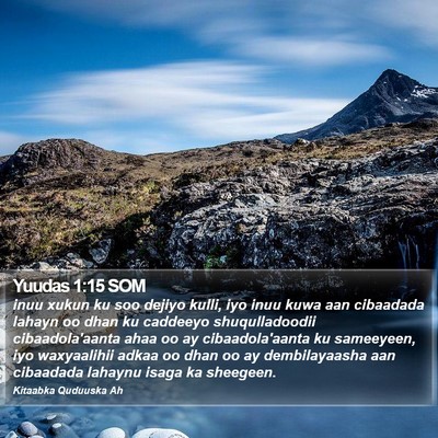 Yuudas 1:15 SOM Bible Verse Image