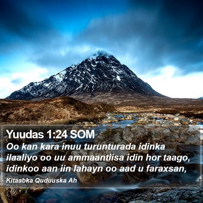 Yuudas 1:24 SOM Bible Verse Image