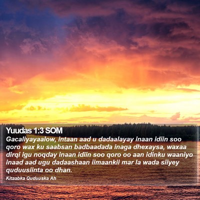 Yuudas 1:3 SOM Bible Verse Image