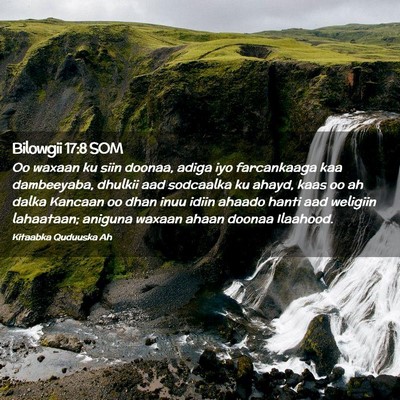 Picture 02 - Bilowgii 17:8 SOM - Oo waxaan ku siin doonaa, adiga iyo farcankaaga - Bible Verse Picture