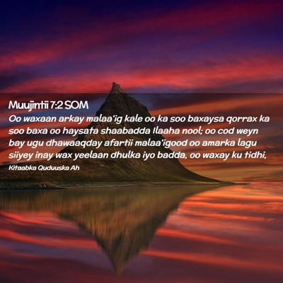 Picture 02 - Muujintii 7:2 SOM - Oo waxaan arkay malaa'ig kale oo ka soo baxaysa - Bible Verse Picture