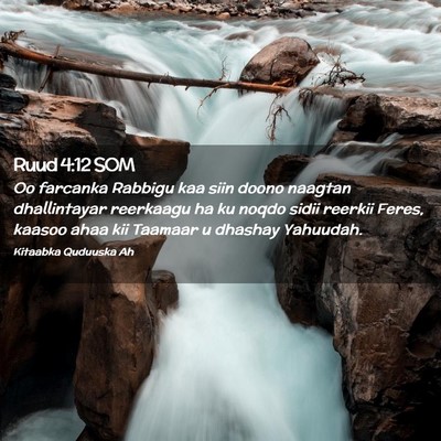 Picture 02 - Ruud 4:12 SOM - Oo farcanka Rabbigu kaa siin doono naagtan - Bible Verse Picture
