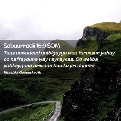 Picture 02 - Sabuurradii 16:9 SOM - Taas aawadeed qalbigaygu waa faraxsan yahay oo - Bible Verse Picture