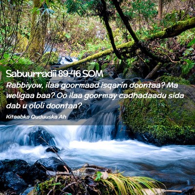 Picture 02 - Sabuurradii 89:46 SOM - Rabbiyow, ilaa goormaad isqarin doontaa? Ma - Bible Verse Picture