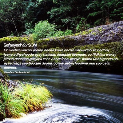 Picture 02 - Sefanyaah 2:7 SOM - Oo xeebta waxaa yeelan doona kuwa dadka Yahuudah - Bible Verse Picture