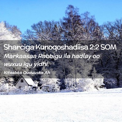 Picture 02 - Sharciga Kunoqoshadiisa 2:2 SOM - Markaasaa Rabbigu ila hadlay oo wuxuu igu - Bible Verse Picture