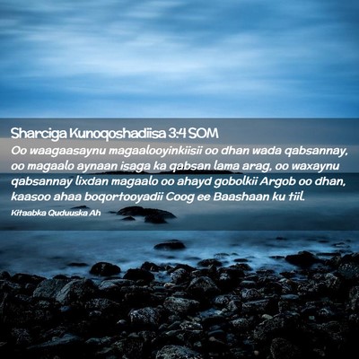 Picture 02 - Sharciga Kunoqoshadiisa 3:4 SOM - Oo waagaasaynu magaalooyinkiisii oo dhan wada - Bible Verse Picture