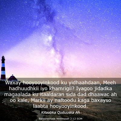 Picture 03 - Baroorashadii Yeremyaah 2:12 SOM - Waxay hooyooyinkood ku yidhaahdaan, Meeh - Bible Verse Picture