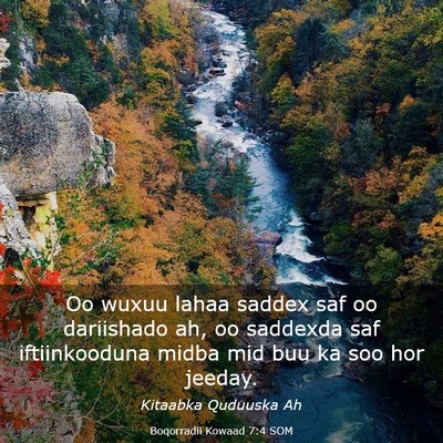 Picture 03 - Boqorradii Kowaad 7:4 SOM - Oo wuxuu lahaa saddex saf oo dariishado ah, oo - Bible Verse Picture