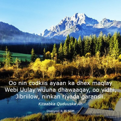 Picture 03 - Daanyeel 8:16 SOM - Oo nin codkiis ayaan ka dhex maqlay Webi Uulay - Bible Verse Picture