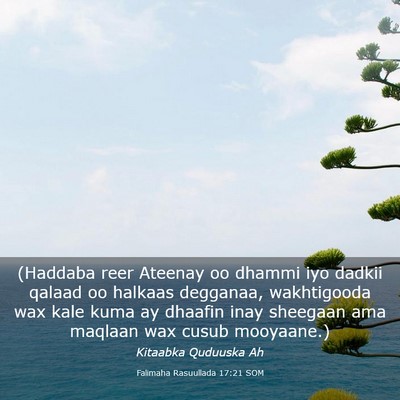 Picture 03 - Falimaha Rasuullada 17:21 SOM - (Haddaba reer Ateenay oo dhammi iyo dadkii qalaad - Bible Verse Picture