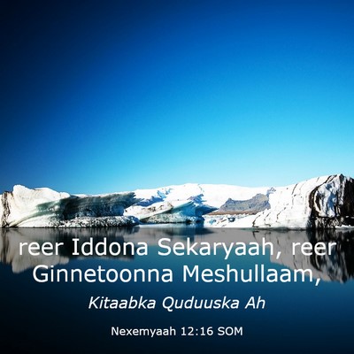 Picture 03 - Nexemyaah 12:16 SOM - reer Iddona Sekaryaah, reer Ginnetoonna - Bible Verse Picture