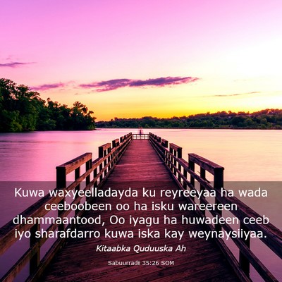 Picture 03 - Sabuurradii 35:26 SOM - Kuwa waxyeelladayda ku reyreeyaa ha wada - Bible Verse Picture