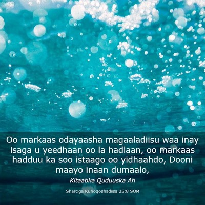 Picture 03 - Sharciga Kunoqoshadiisa 25:8 SOM - Oo markaas odayaasha magaaladiisu waa inay isaga - Bible Verse Picture