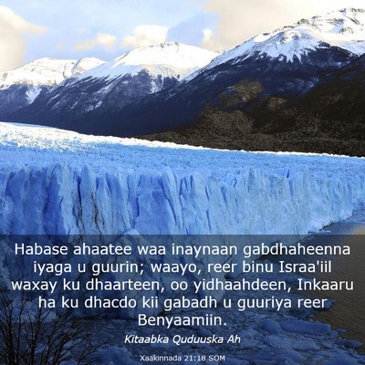 Picture 03 - Xaakinnada 21:18 SOM - Habase ahaatee waa inaynaan gabdhaheenna iyaga u - Bible Verse Picture