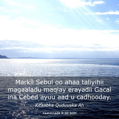 Picture 03 - Xaakinnada 9:30 SOM - Markii Sebul oo ahaa taliyihii magaaladu maqlay - Bible Verse Picture