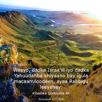 Picture 03 - Yeremyaah 5:11 SOM - Waayo, dadka Israa'iil iyo dadka Yahuudahba - Bible Verse Picture
