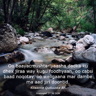Picture 03 - Yexesqeel 27:36 SOM - Oo baayacmushtariyaasha dadka ku dhex jiraa way - Bible Verse Picture