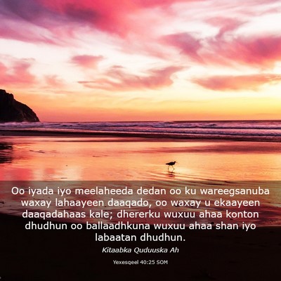 Picture 03 - Yexesqeel 40:25 SOM - Oo iyada iyo meelaheeda dedan oo ku wareegsanuba - Bible Verse Picture
