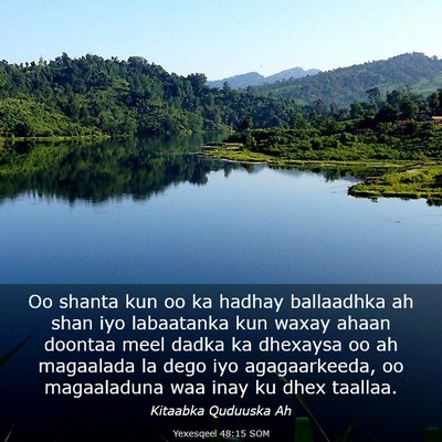 Picture 03 - Yexesqeel 48:15 SOM - Oo shanta kun oo ka hadhay ballaadhka ah shan iyo - Bible Verse Picture