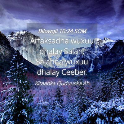 Picture 04 - Bilowgii 10:24 SOM - Arfaksadna wuxuu dhalay Salah; Salahna wuxuu - Bible Verse Picture