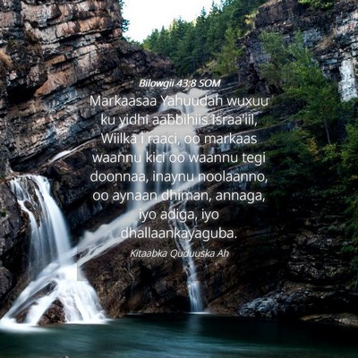 Picture 04 - Bilowgii 43:8 SOM - Markaasaa Yahuudah wuxuu ku yidhi aabbihiis - Bible Verse Picture