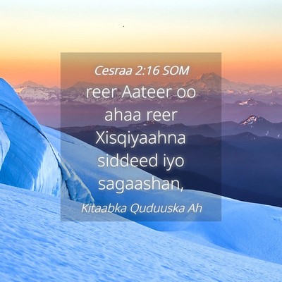 Picture 04 - Cesraa 2:16 SOM - reer Aateer oo ahaa reer Xisqiyaahna siddeed iyo - Bible Verse Picture