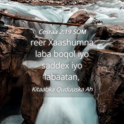 Picture 04 - Cesraa 2:19 SOM - reer Xaashumna laba boqol iyo saddex iyo - Bible Verse Picture
