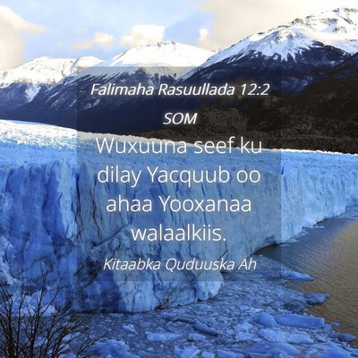 Picture 04 - Falimaha Rasuullada 12:2 SOM - Wuxuuna seef ku dilay Yacquub oo ahaa Yooxanaa - Bible Verse Picture