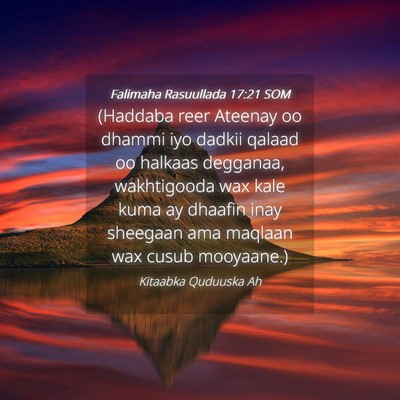 Picture 04 - Falimaha Rasuullada 17:21 SOM - (Haddaba reer Ateenay oo dhammi iyo dadkii qalaad - Bible Verse Picture