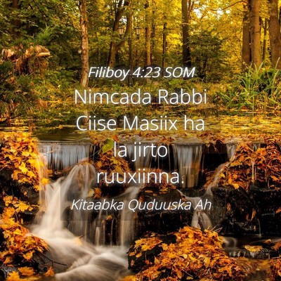 Picture 04 - Filiboy 4:23 SOM - Nimcada Rabbi Ciise Masiix ha la jirto - Bible Verse Picture