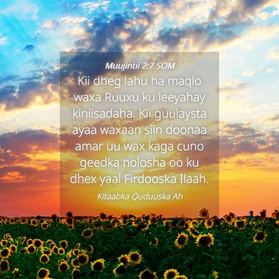 Picture 04 - Muujintii 2:7 SOM - Kii dheg lahu ha maqlo waxa Ruuxu ku leeyahay - Bible Verse Picture