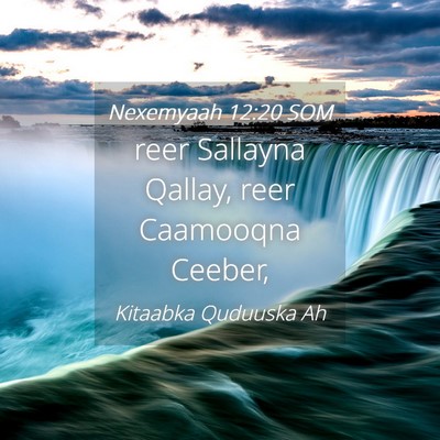 Picture 04 - Nexemyaah 12:20 SOM - reer Sallayna Qallay, reer Caamooqna - Bible Verse Picture