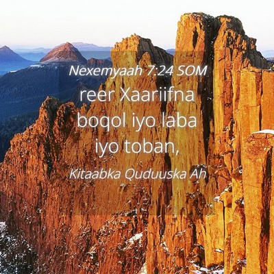 Picture 04 - Nexemyaah 7:24 SOM - reer Xaariifna boqol iyo laba iyo - Bible Verse Picture