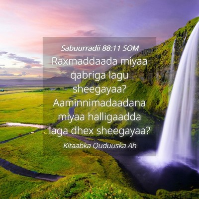 Picture 04 - Sabuurradii 88:11 SOM - Raxmaddaada miyaa qabriga lagu sheegayaa? - Bible Verse Picture