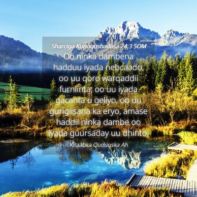 Picture 04 - Sharciga Kunoqoshadiisa 24:3 SOM - Oo ninka dambena hadduu iyada nebcaado, oo uu - Bible Verse Picture